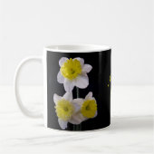 Mug Jaune sur jonquille blanche (Gauche)