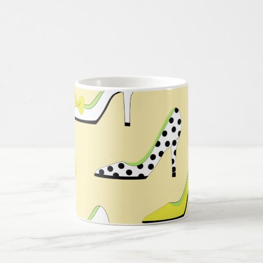 Mug Jaune Talons Lady Chic (Centre)