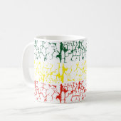 Mug Jaune vert. Red (Devant gauche)