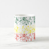 Mug Jaune vert. Red (Centre)