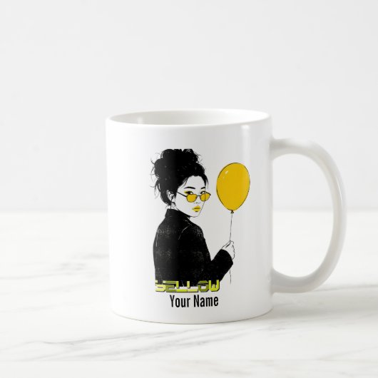 Mug Jaune - YEW01 (Droite)