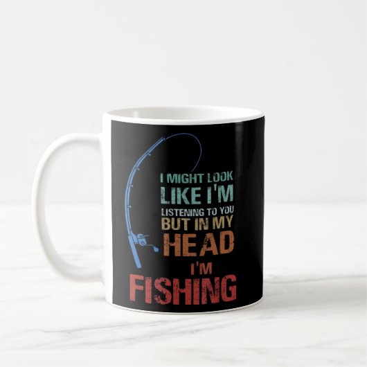 Mug J'Aurais L'Air De Vous Écouter, Mais Dans Mon H (Gauche)