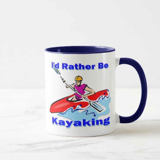 Mug J'aurais plutôt 1 ans Kayaking (Droite)