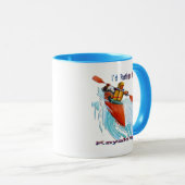 Mug J'aurais plutôt 2 ans Kayaking (Devant droit)