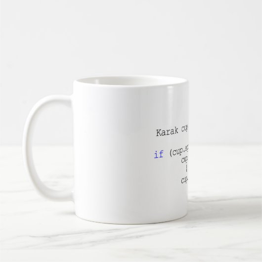 Mug Java (Gauche)