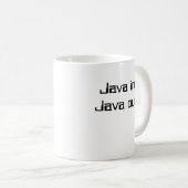 Mug Java dedans. Java (Devant droit)
