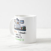 Mug Java Script Coffee Coding (Devant gauche)