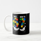 Mug J'avais 6 7 ans anniversaire autisme 67 pour enfan (Gauche)