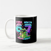 Mug J'avais 6 ans j'ai 7 ans anniversaire 67 mème kaij (Gauche)