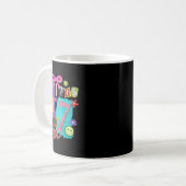 Mug J'avais 6 ans maintenant j'ai 7 ans 67 Six Sept Me (Devant gauche)