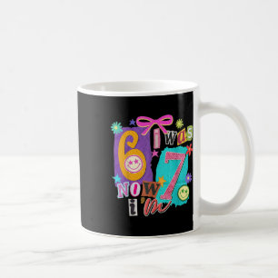 Mug J'avais 6 ans maintenant j'ai 7 ans 67 Six Sept Me