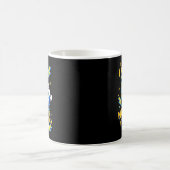 Mug J'avais 6 ans maintenant j'ai 7 ans à carreaux gam (Centre)
