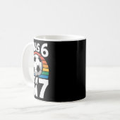 Mug J'avais 6 ans maintenant j'ai 7 ans anniversaire f (Devant gauche)