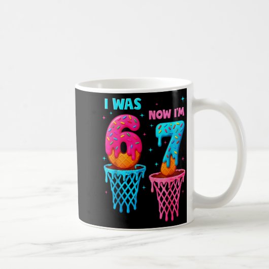 Mug J'avais 6 ans maintenant j'ai 7 ans drôle 67 mème (Droite)