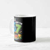 Mug J'avais 6 ans maintenant j'ai 7 ans Football 67 _1 (Devant gauche)