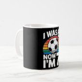 Mug J'avais 6 ans maintenant j'ai 7 ans Football Anniv (Devant gauche)