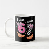 Mug J'avais 6 ans maintenant j'ai 7 ans jolis chiffres (Gauche)