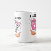 Mug J'avais 6 ans maintenant j'ai 7 ans jolis chiffres (Centre)