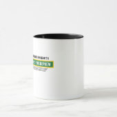 Mug J'avais bu avec J, Wray et son neveu (Centre)