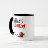 Mug J'avais de l'humour de physique potentiel (Devant gauche)