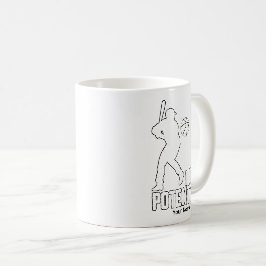 Mug J'avais du potentiel - JADP01 (Devant droit)