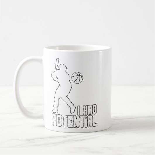 Mug J'avais du potentiel - JADP01 (Gauche)