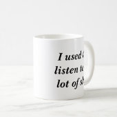 Mug J'avais l'habitude d'écouter beaucoup de ska (Devant droit)