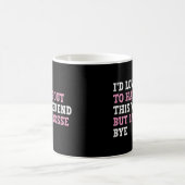 Mug J'Avais Ouvert Ce Week-End Mais Lacrosse Bye Bye L (Centre)
