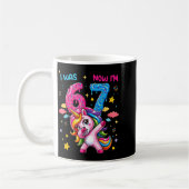 Mug J'avais six ans maintenant j'ai sept ans Dabbing L (Gauche)