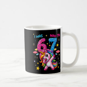 Mug J'avais six ans maintenant j'ai sept ans Dabbing L