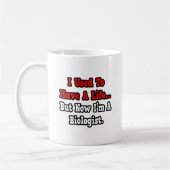 Mug J'avais une vie...biologiste (Gauche)