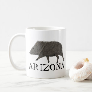 Mug Javelina ARIZONA Désert Peccaire Animaux Sauvages