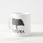 Mug Javelina ARIZONA Désert Peccaire Animaux Sauvages  (Devant gauche)