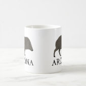 Mug Javelina ARIZONA Désert Peccaire Animaux Sauvages  (Centre)