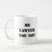 MUG J'AVOCAT VOUS PAS (Gauche)