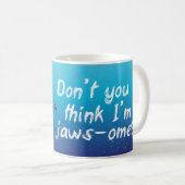 Mug Jaws de requin (Devant droit)