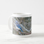 Mug Jay bleu dans une tempête de neige (Devant gauche)