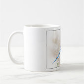 Mug Jay bleu en hiver (Gauche)