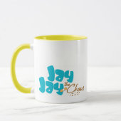 Mug JayJay le jaune de visage de bouffe (Gauche)