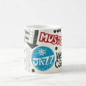 Mug Jazz Doodle : Mélange de Musique Eclectique (Centre)