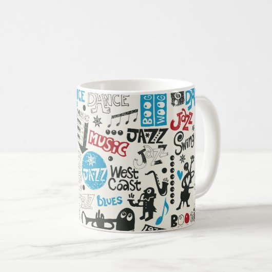 Mug jazz doodmix (Devant droit)