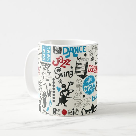Mug jazz doodmix (Devant gauche)