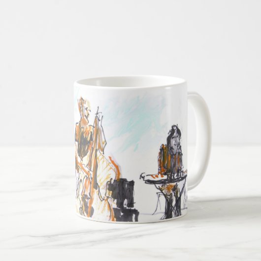 Mug jazz music group (Devant droit)