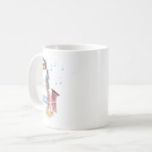 Mug Jazz Saxophone Art moderne (Devant gauche)