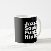 Mug Jazz & Soul & Funk & Hip hop (Devant droit)