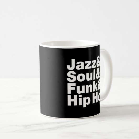 Mug Jazz & Soul & Funk & Hip hop (Devant droit)