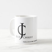 Mug JC Jesus Christ Logo Customisez-le (Devant gauche)