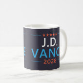 Mug JD Vance 2028 Patriotique Républicain (Devant droit)