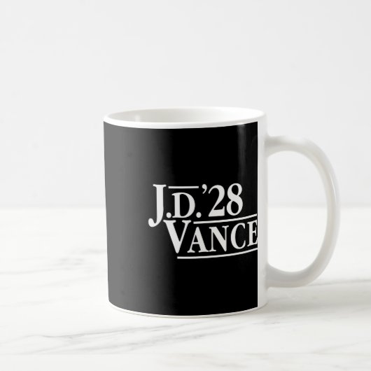 Mug Jd Vance 28 Red Vance 2028 J.d. Président Hillbill (Droite)