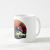 Mug JDM voiture Japonaise Retro Voiture Racine Driftin (Devant droit)